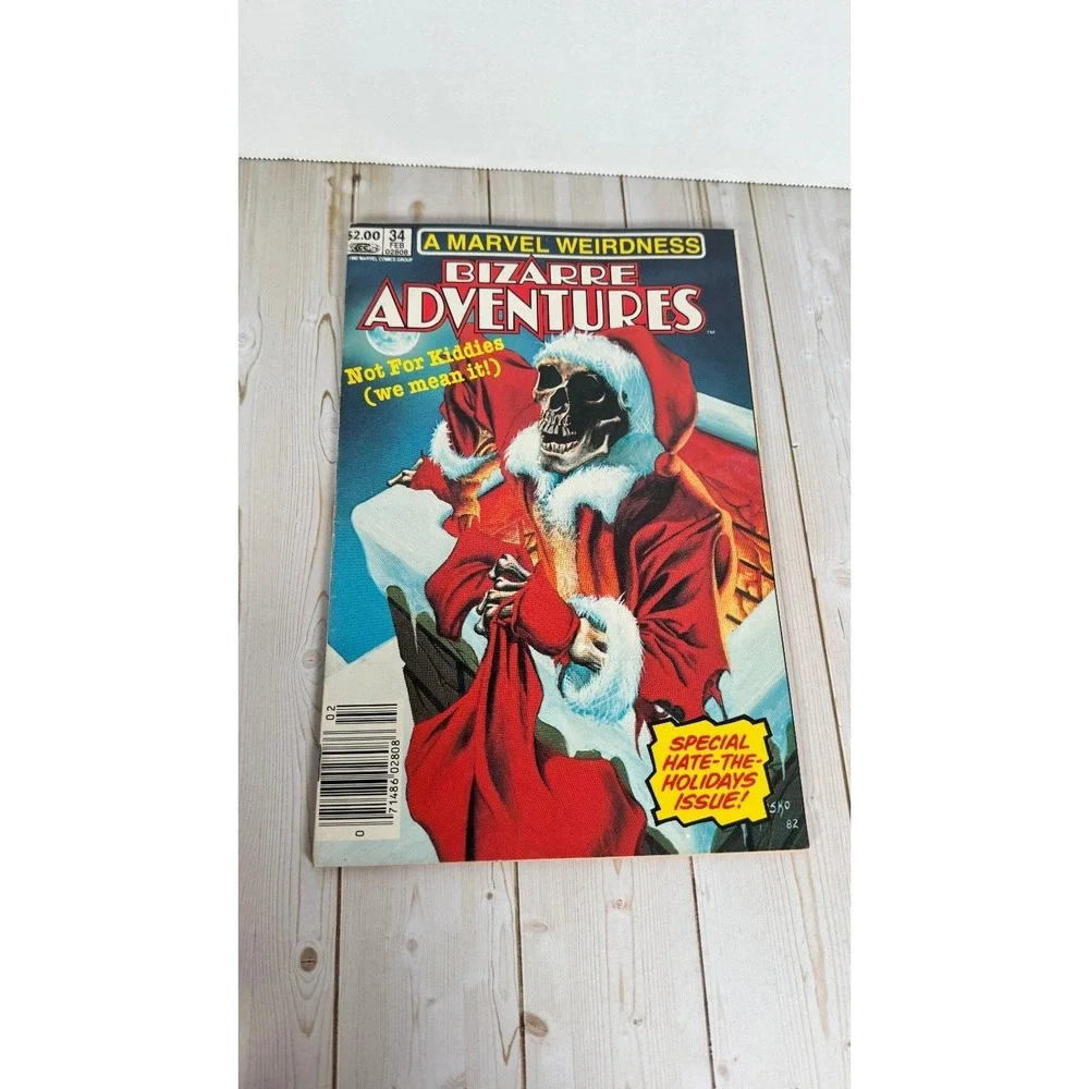 Bizarre Adventures #34 &‎ #36 Marvel Magazine Group 1983 Comics Horror Sci-Fi